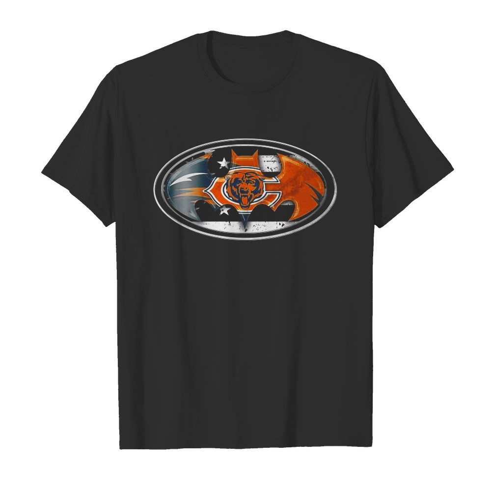 Chicago Bears Batman Logo shirt