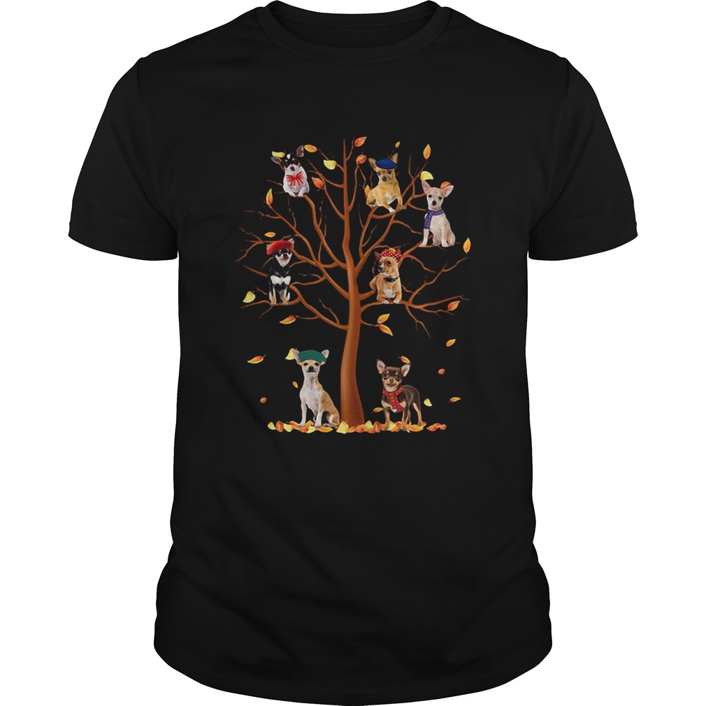 Chihuahua Fall Tree  Unisex