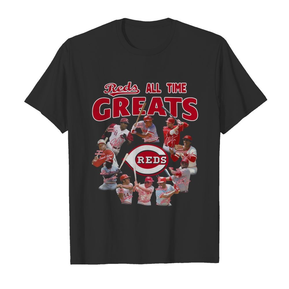 Cincinnati Reds All-time Greats Players Signatures shirt