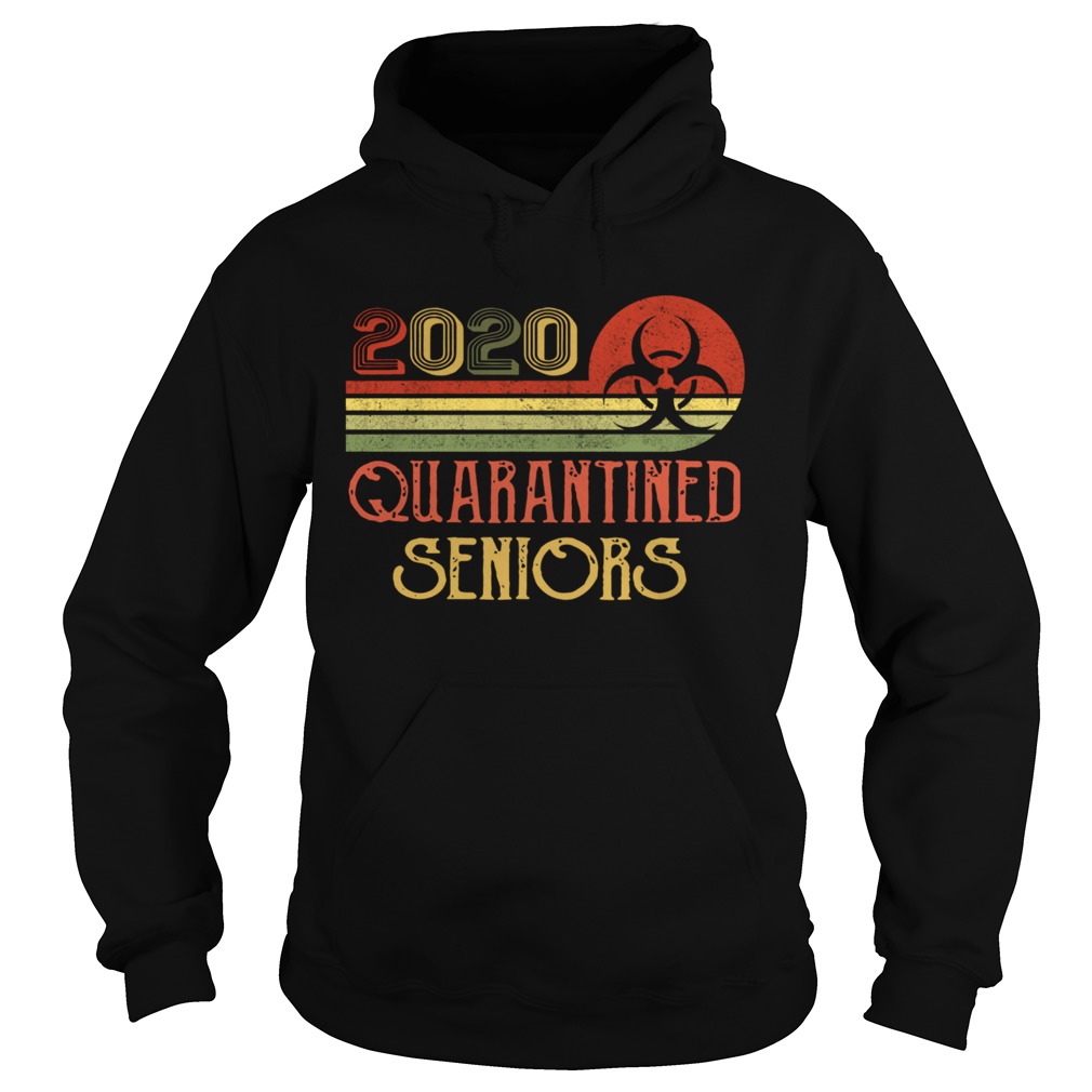 Class Of 2020 Senior Quarantine Graduation Vintage  Hoodie