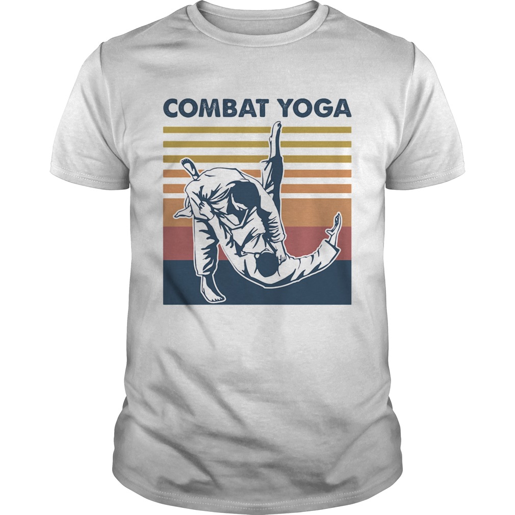 Combat Yoga Vintage Retro  Unisex