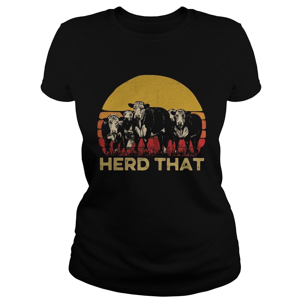 Cow Herd that Vintage retro  Classic Ladies