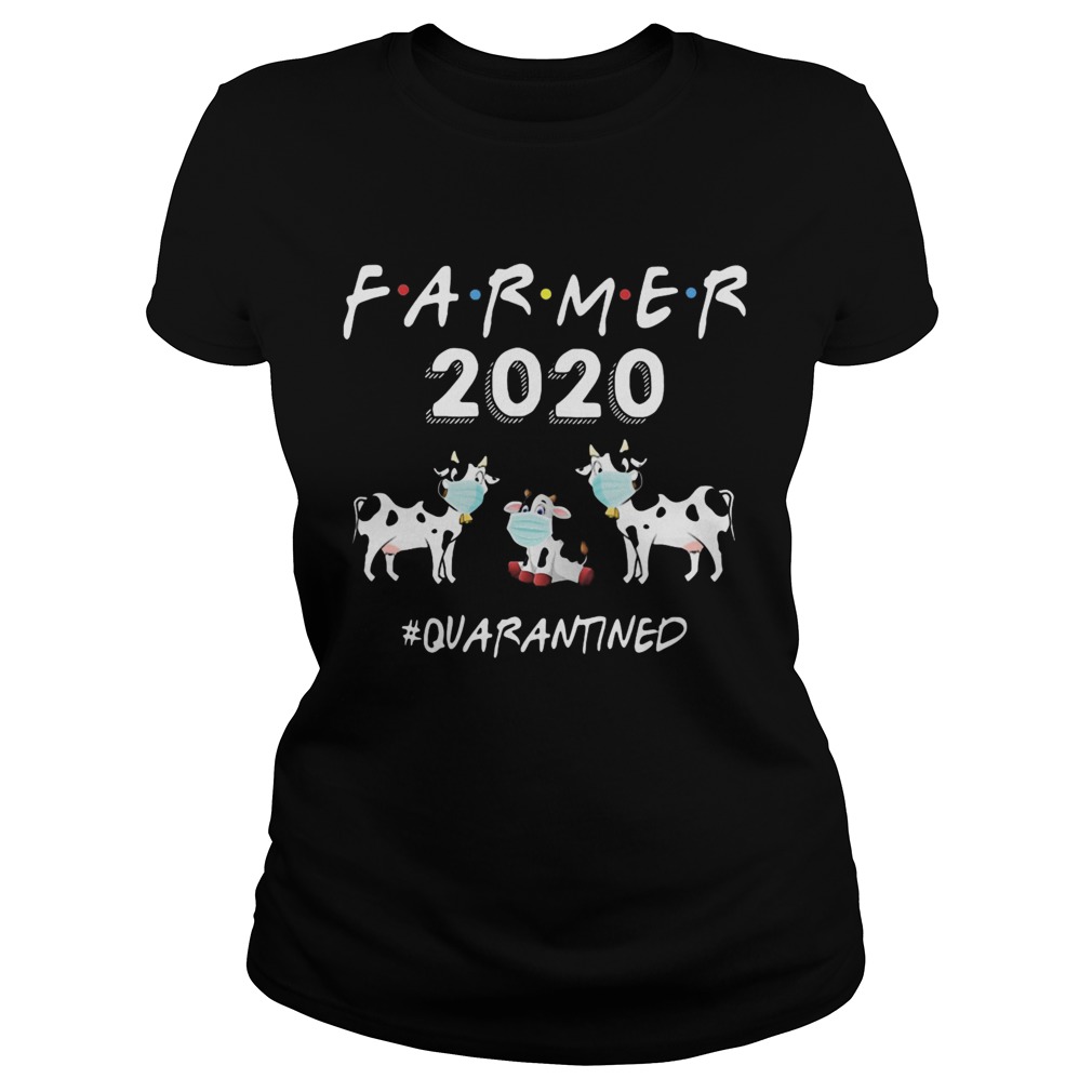 Cow mask farmer 2020 quarantined  Classic Ladies