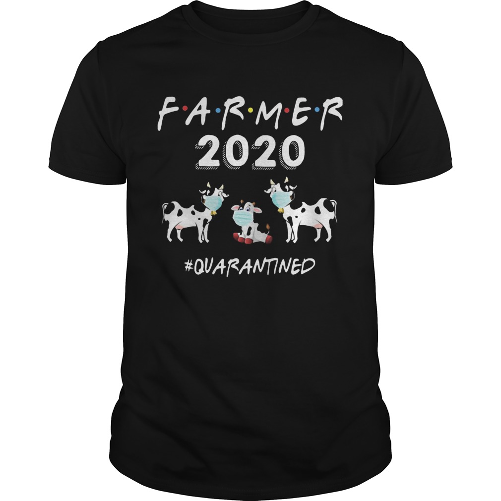 Cow mask farmer 2020 quarantined  Unisex