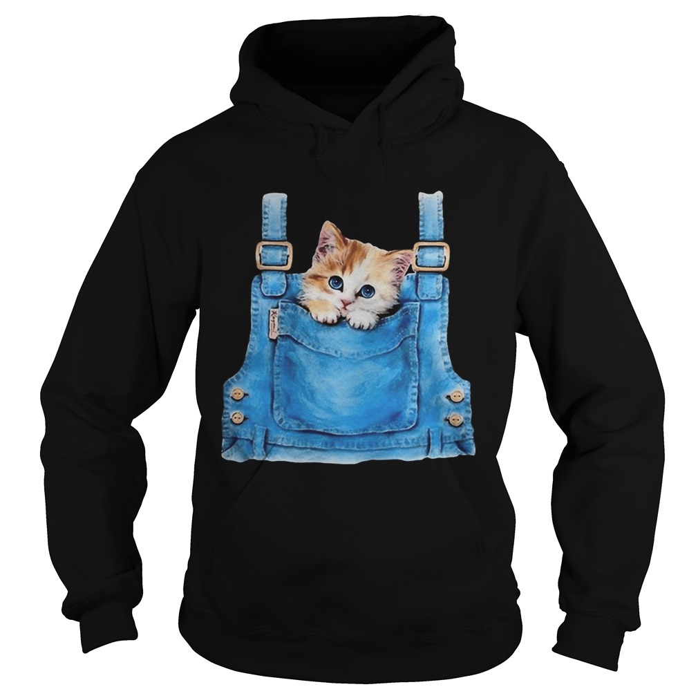 Cute cat in pocket  Hoodie