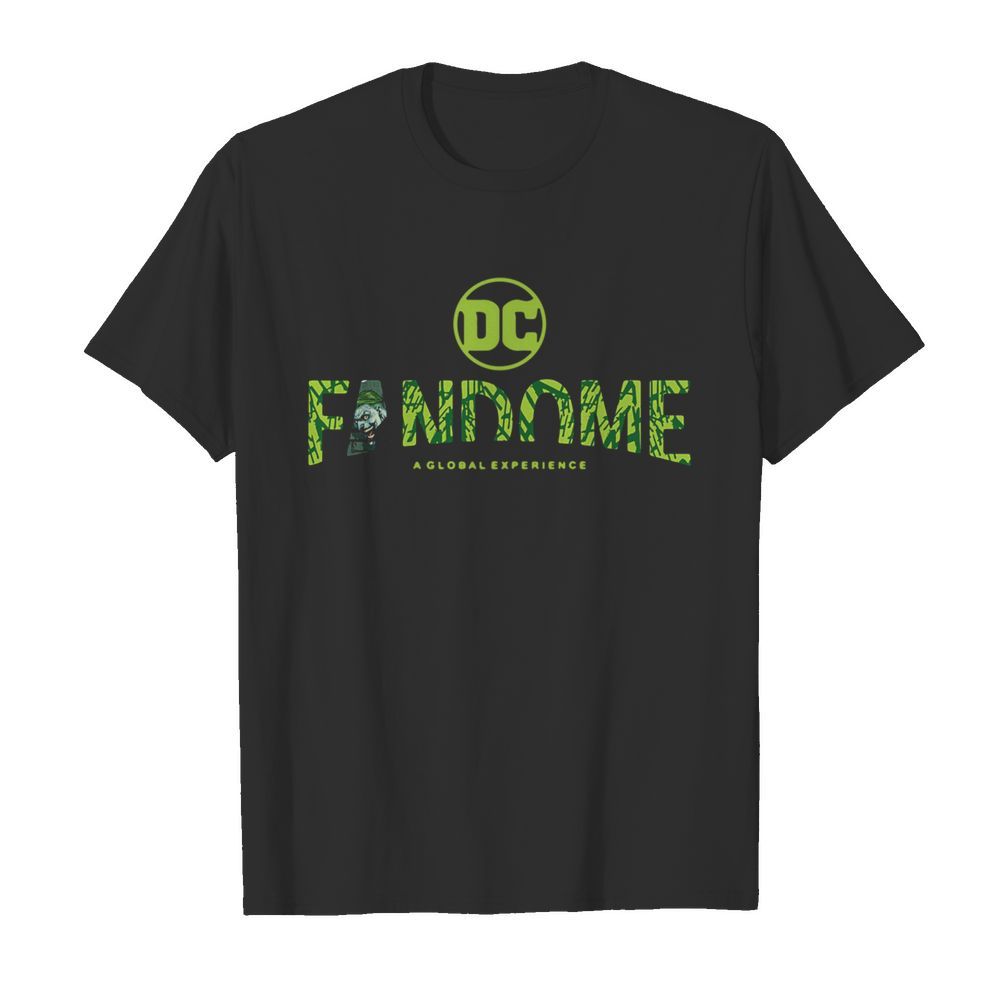 DC Fandome A Global Experience Joker Logo Fill shirt