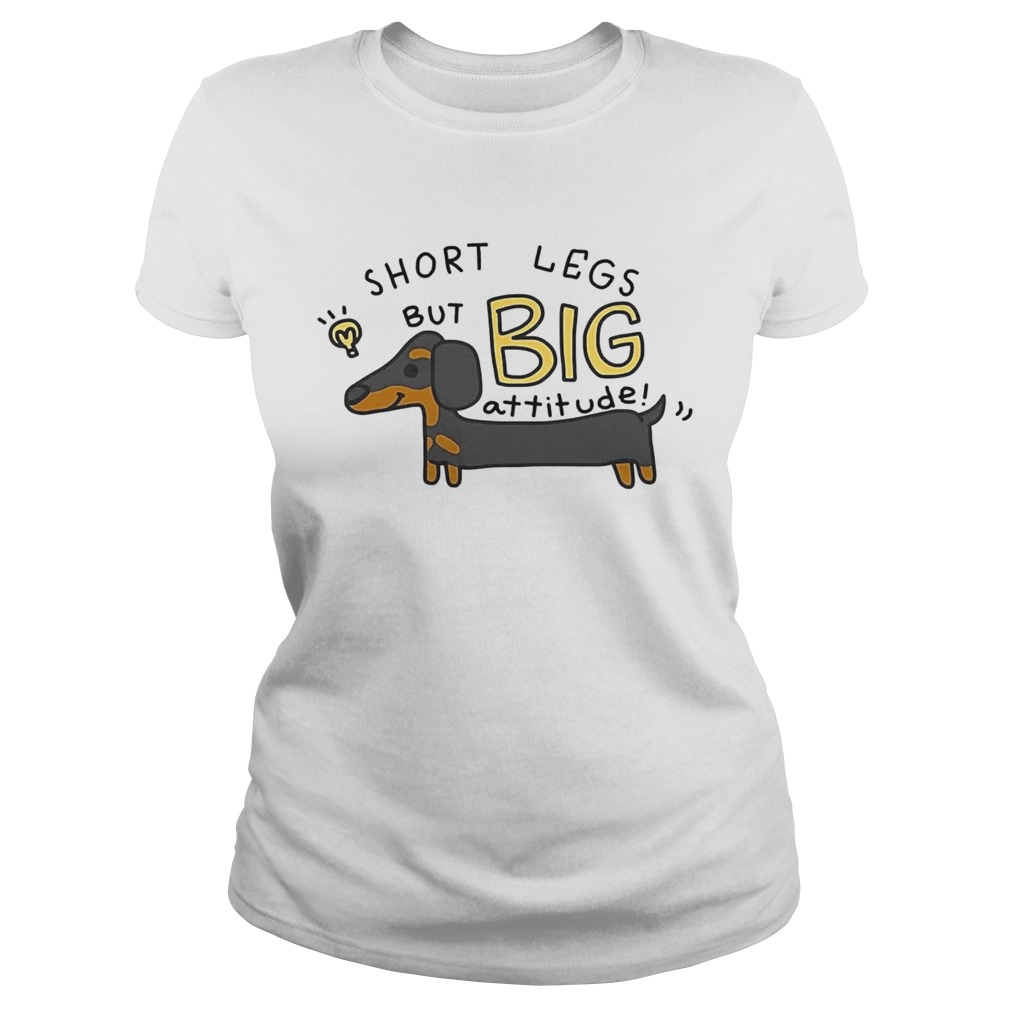 Dachshund Short Legs But Big Attitude  Classic Ladies