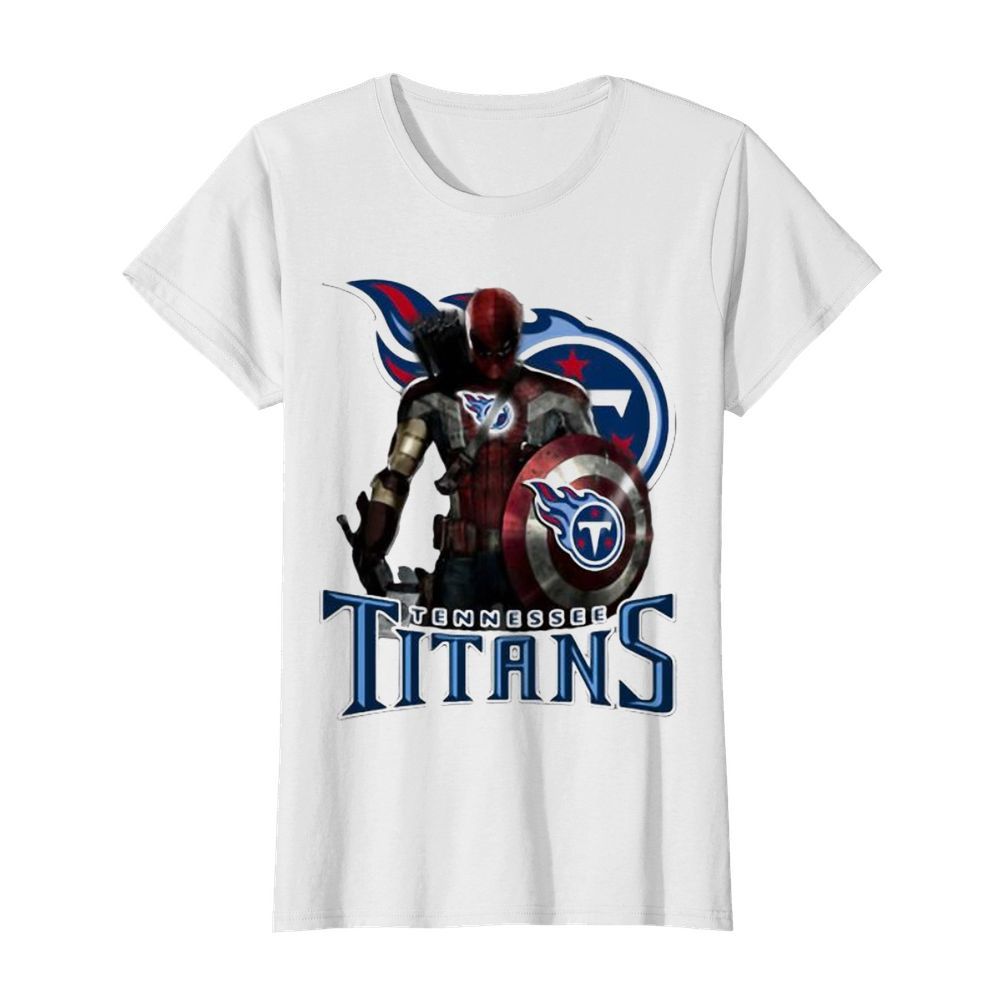 Deadpool tennessee titans logo  Classic Women's T-shirt