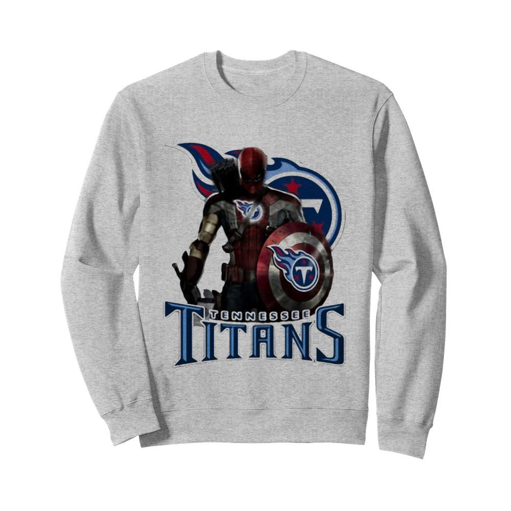 Deadpool tennessee titans logo  Unisex Sweatshirt