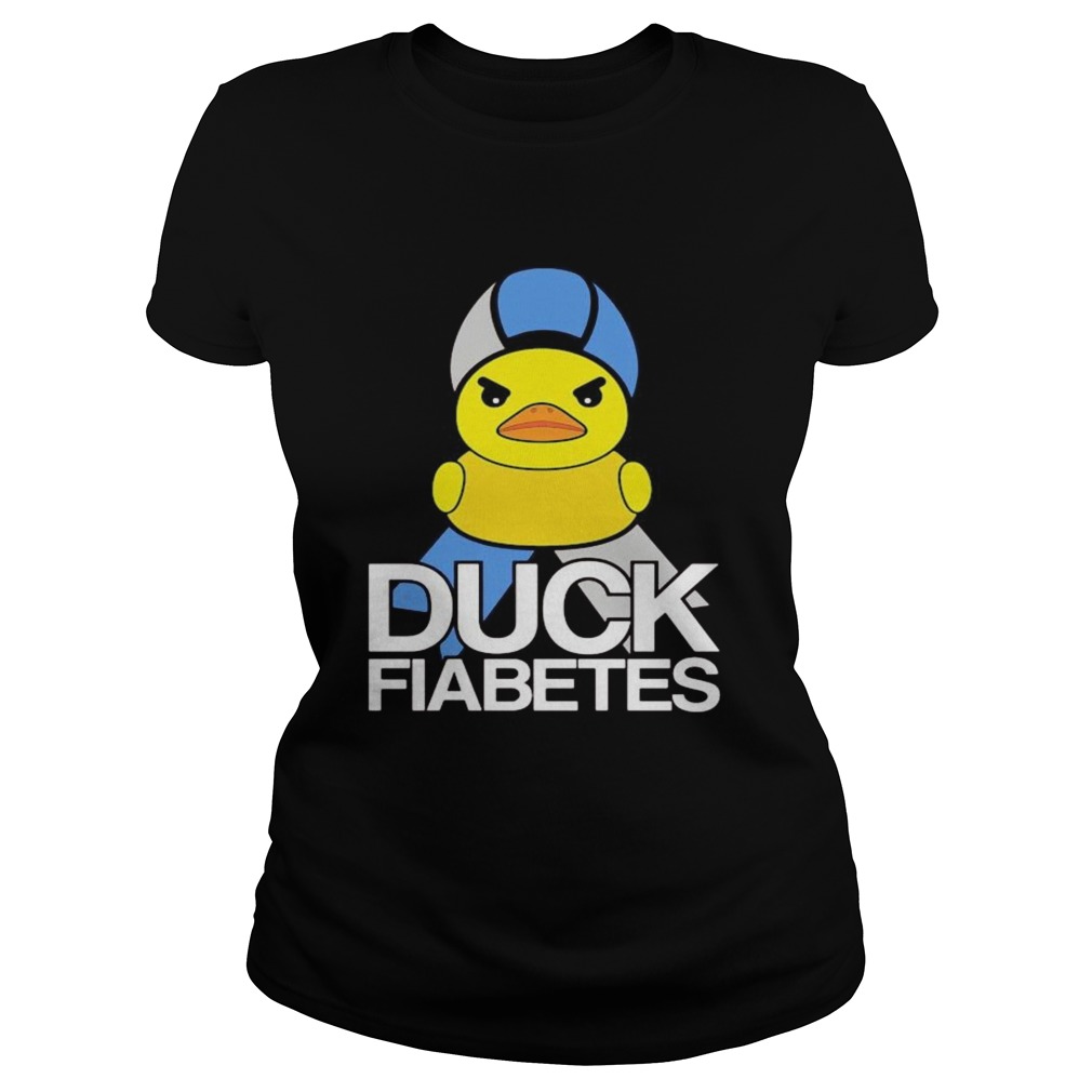 Diabetes cute duck fiabetes  Classic Ladies