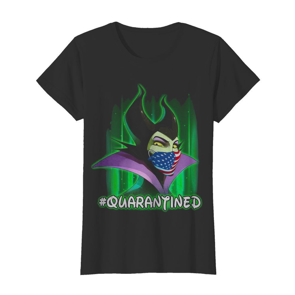 Disney Maleficent Mask Quarantined Coronavirus  Classic Women's T-shirt