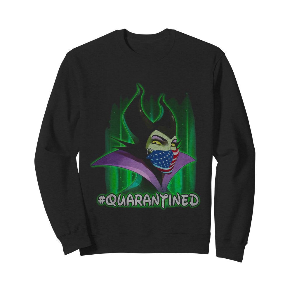 Disney Maleficent Mask Quarantined Coronavirus  Unisex Sweatshirt