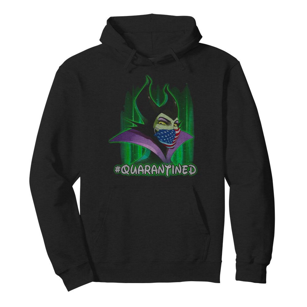 Disney Maleficent Mask Quarantined Coronavirus  Unisex Hoodie