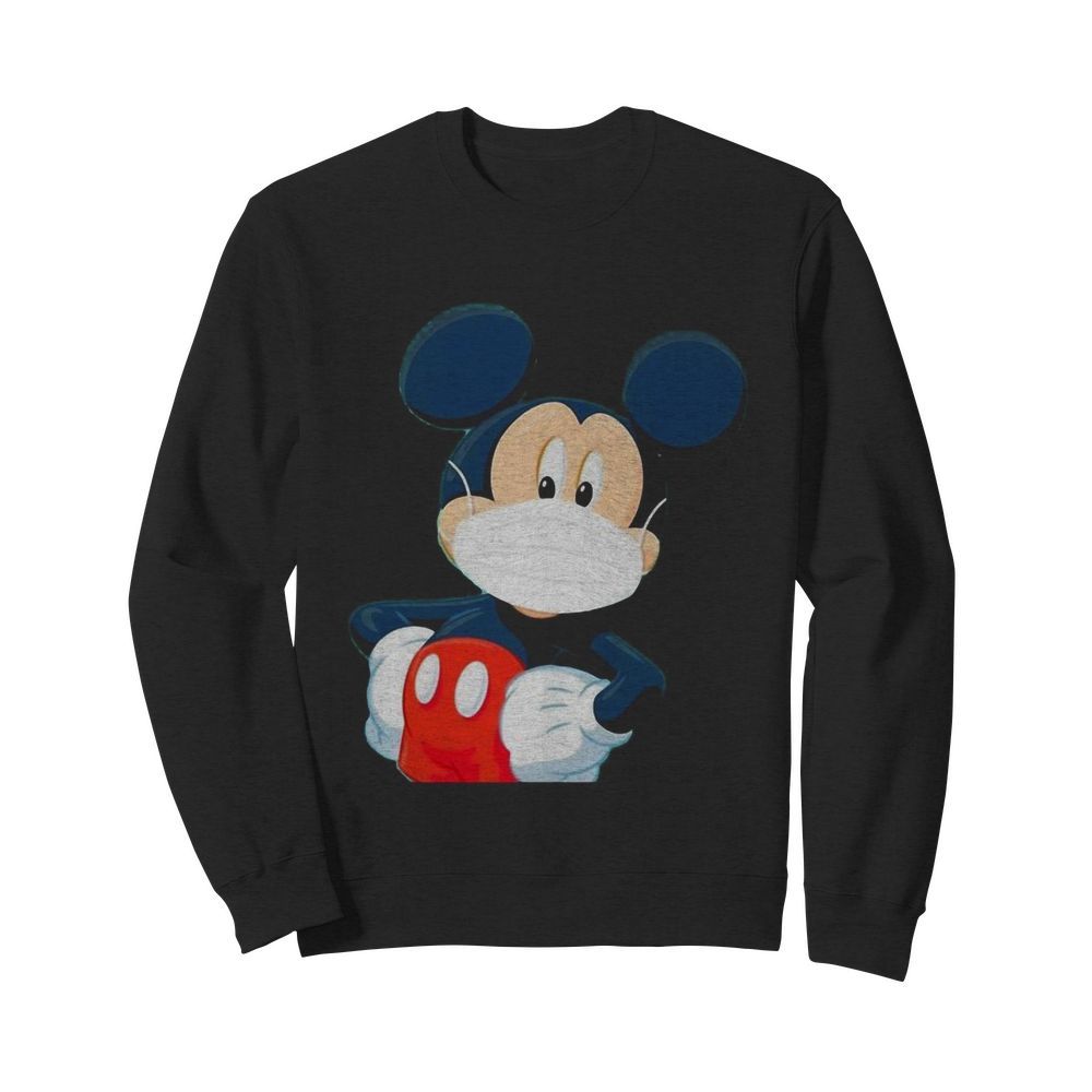 Disney mickey mouse wear mask  Unisex Sweatshirt