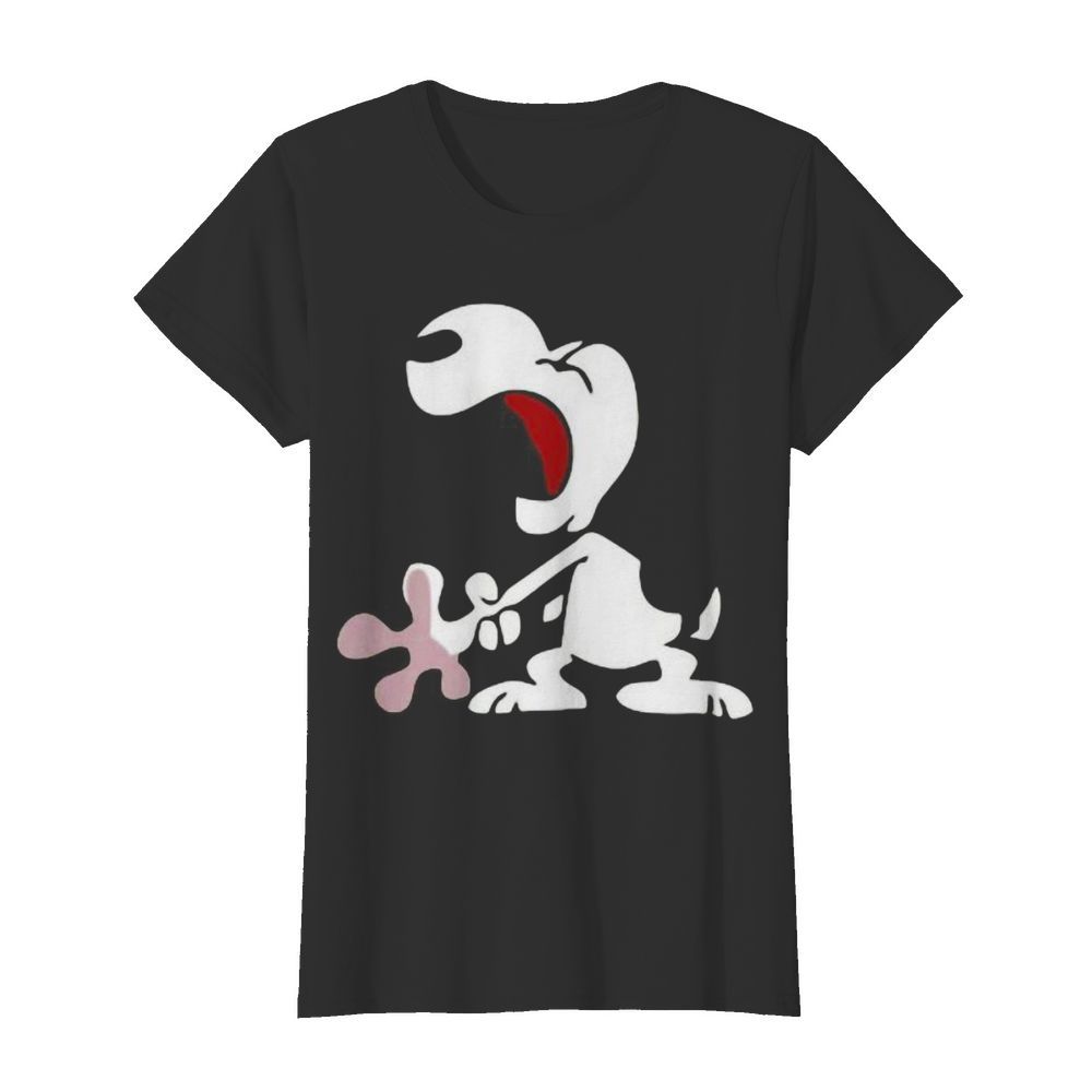 Disney snoopy hand pain  Classic Women's T-shirt