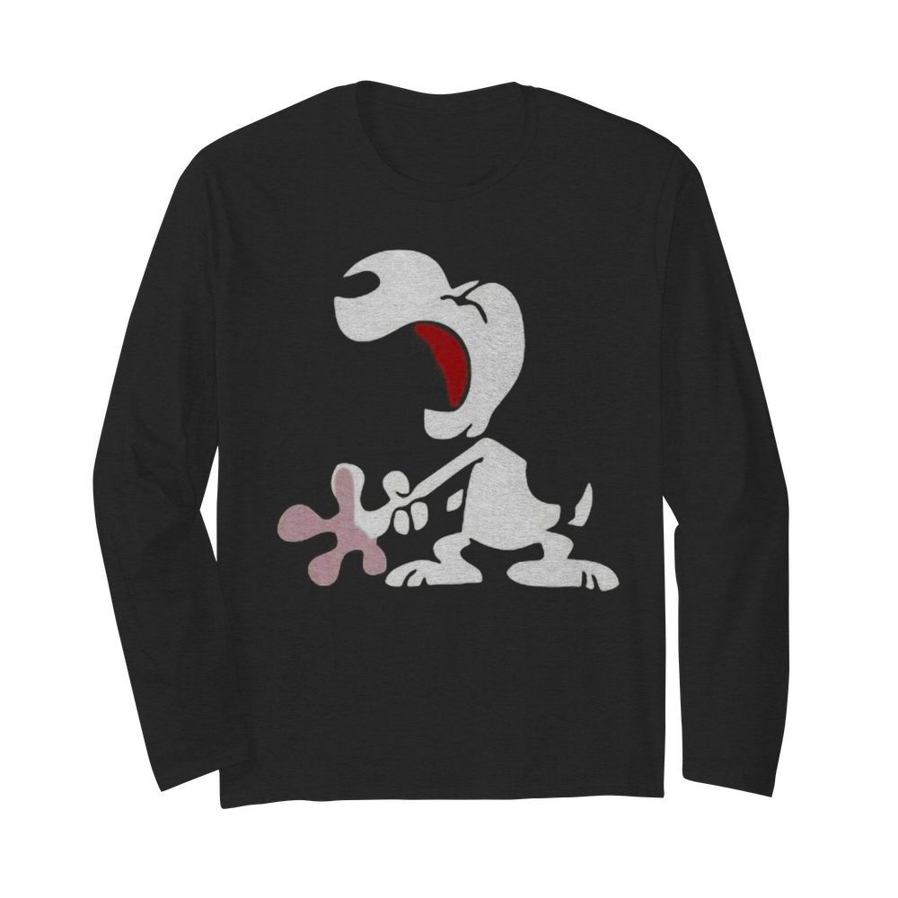 Disney snoopy hand pain  Long Sleeved T-shirt 