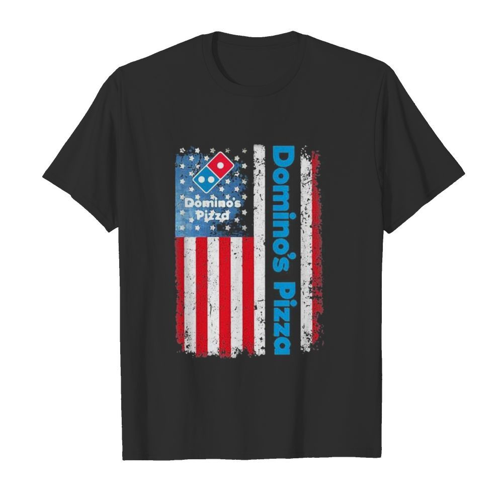 Domino’s pizza american flag shirt