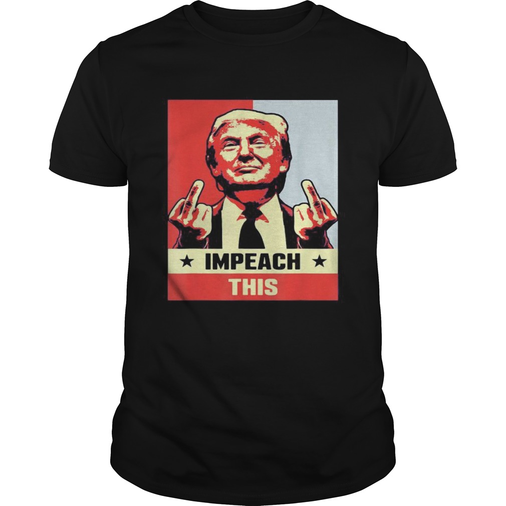 Donald trump impeach this stars art  Unisex