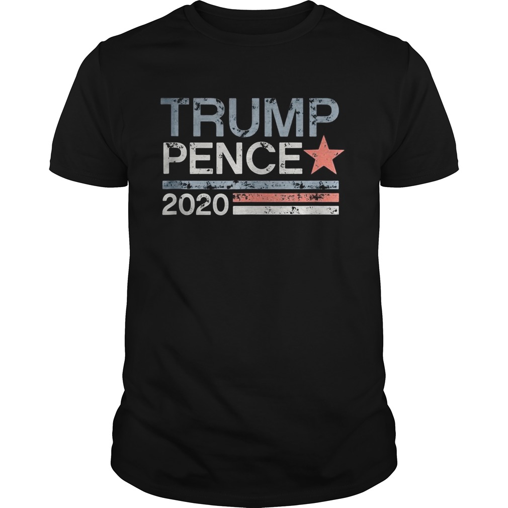 Donald trump pence 2020 star shirt