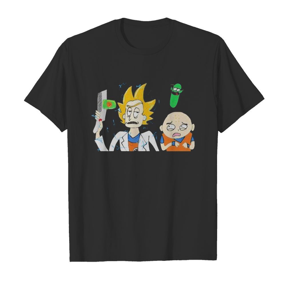 Dragon ball 7 rick and morty shirt