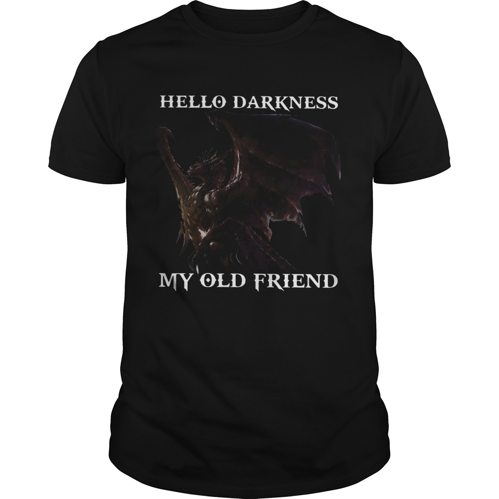 Drangon Hello Darkness My Old Friend  Unisex