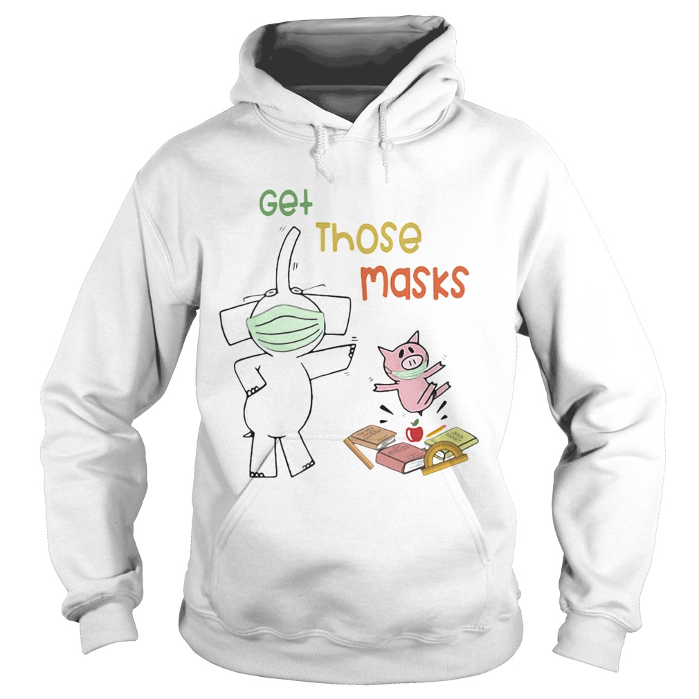 Elephant And Pig Get Those Masks  Hoodie