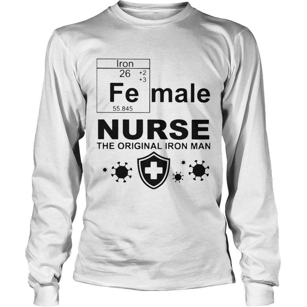 Female Nurse The Original Iron Man Chemistry  Long Sleeve