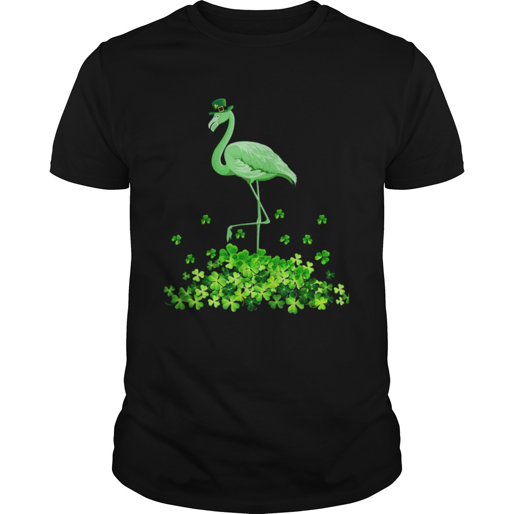 Flamingo St Patricks Day Women Irish Flamingo shirt