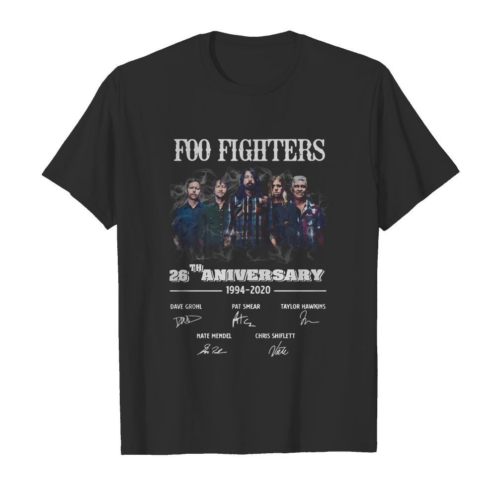 Foo Fighters 26th Anniversary 1994 2020 Signature  Classic Men's T-shirt