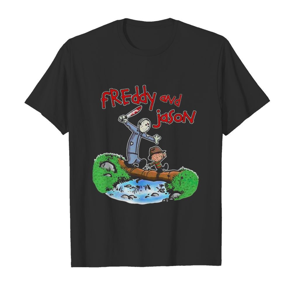 Freddy and Jason shirt