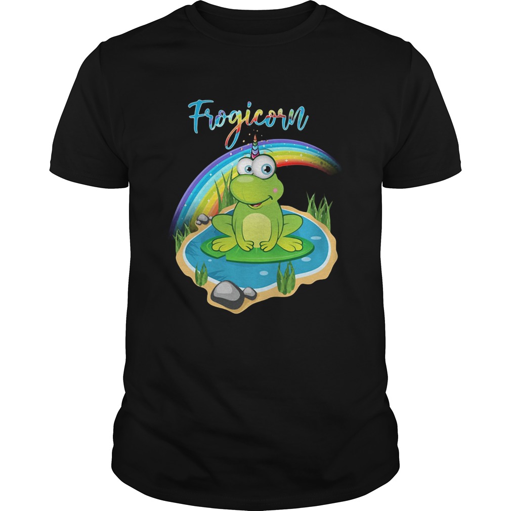 Frogicorn Rainbow shirt