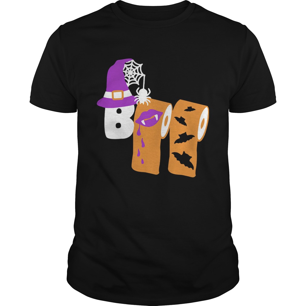 Funny Boo Witch Toilet Halloween shirt