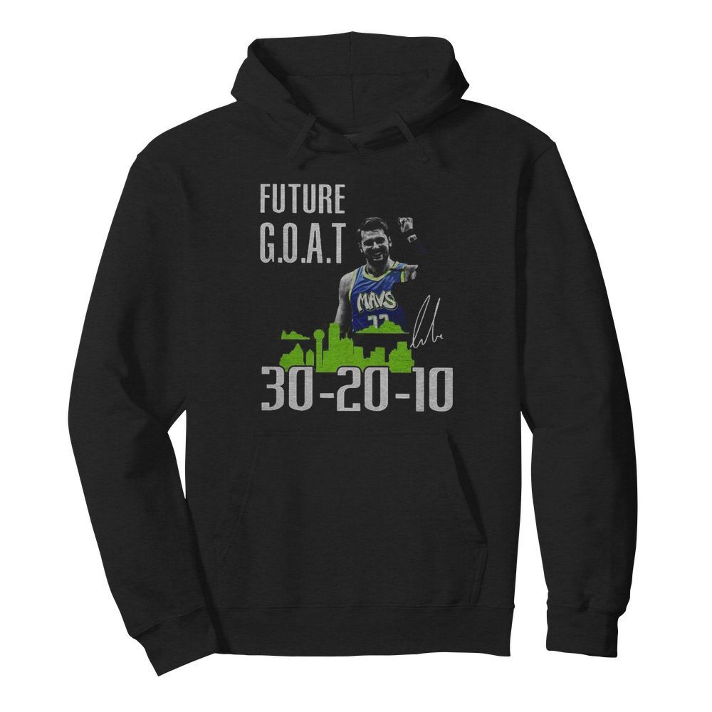 Future Goat Dallas Mavericks Basketball Signature  Unisex Hoodie