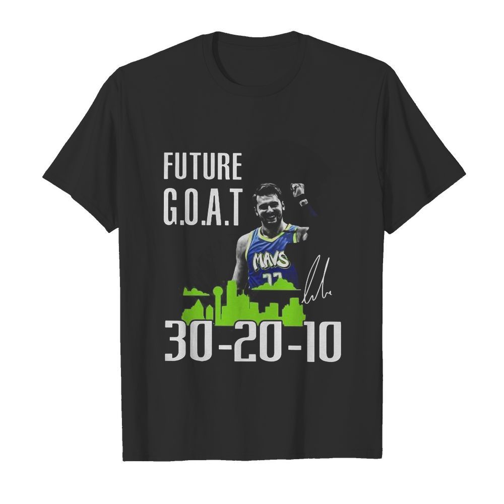 Future Goat Dallas Mavericks Basketball Signature  Classic Men's T-shirt