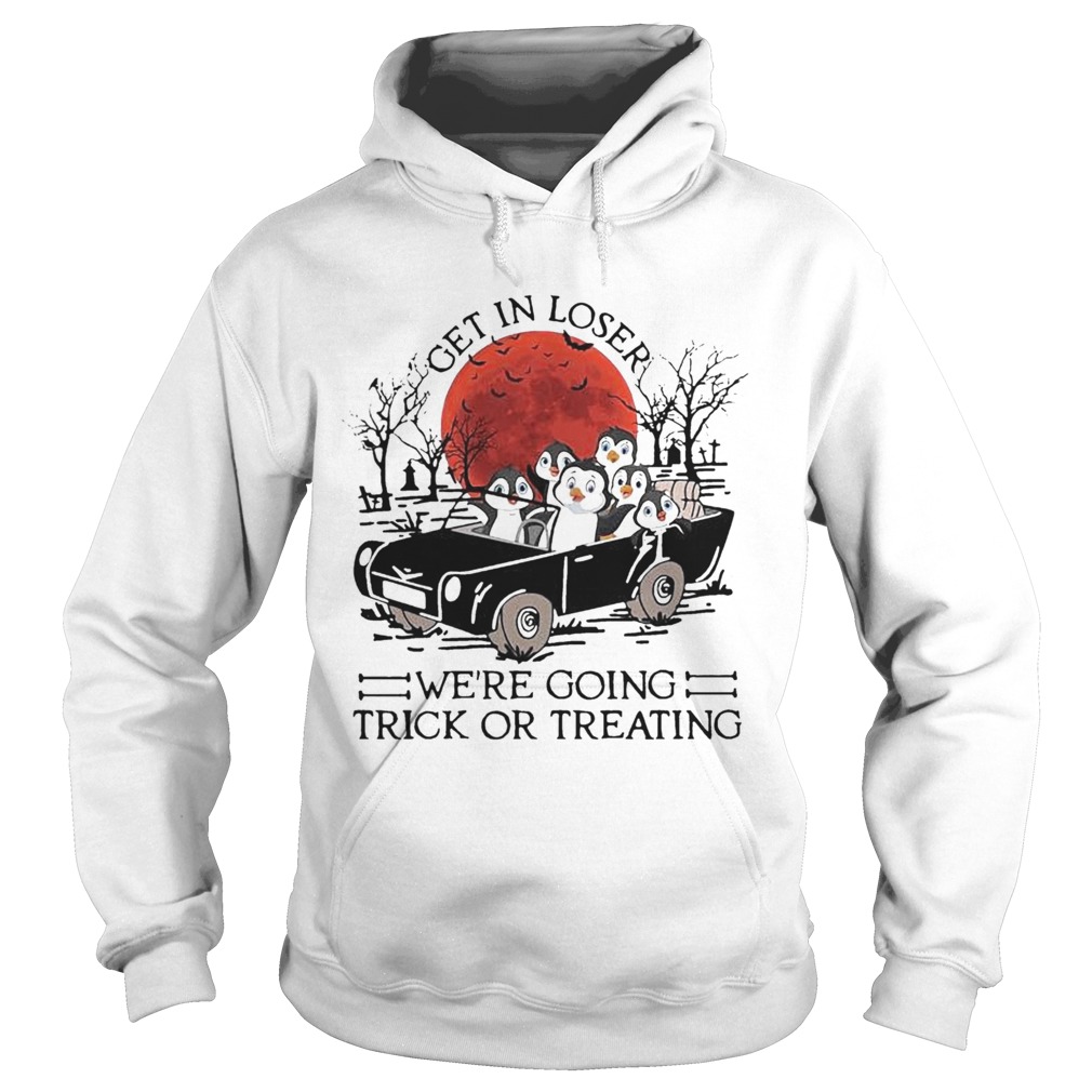 Get In Loser Were Going Trick Or Treating Sunset  Hoodie