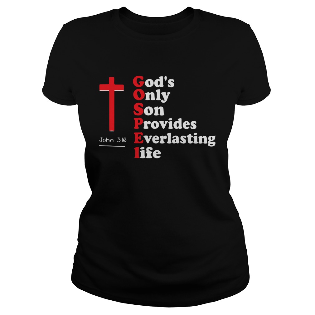 Gods Only Son Provides Everlasting Life John 316  Classic Ladies