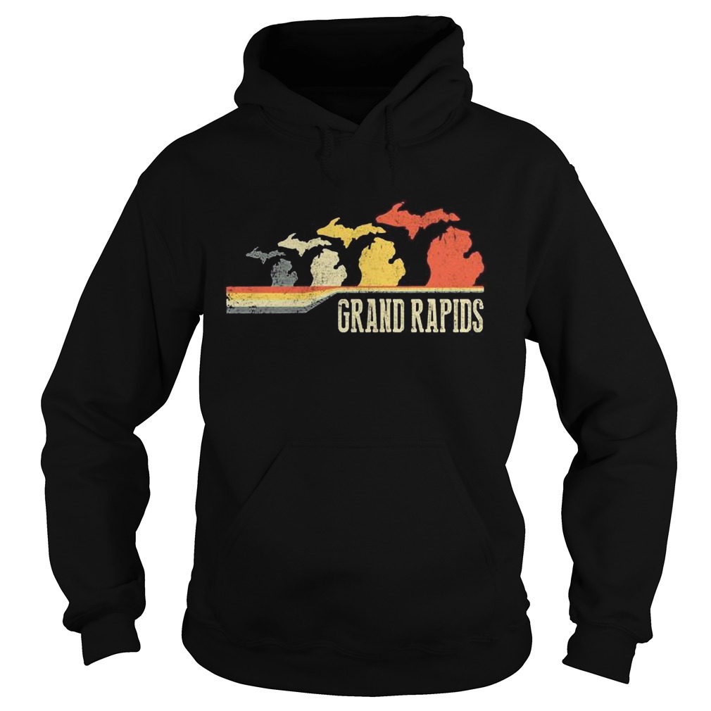 Grand rapids vintage retro  Hoodie