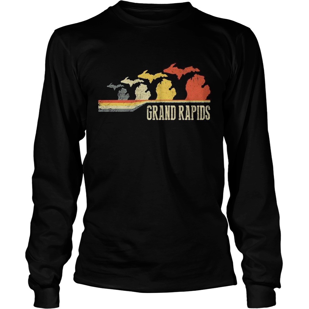 Grand rapids vintage retro  Long Sleeve