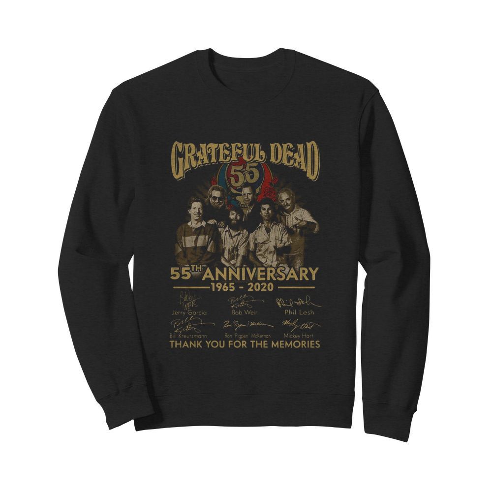 Grateful Dead Anniversary Thank You For The Memories  Unisex Sweatshirt