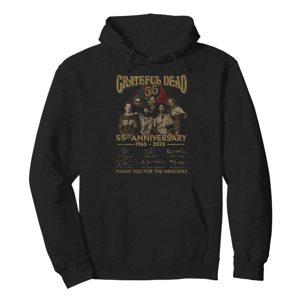 Grateful Dead Anniversary Thank You For The Memories  Unisex Hoodie