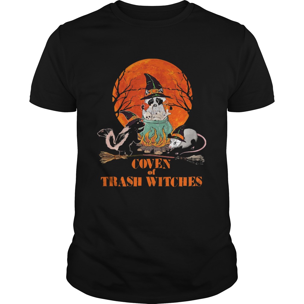 Halloween Animal Coven of trash witches sunset  Unisex