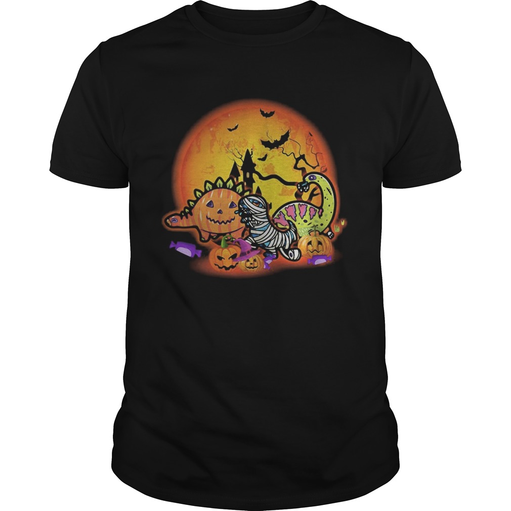 Halloween Dinosaur Pumpkin shirt