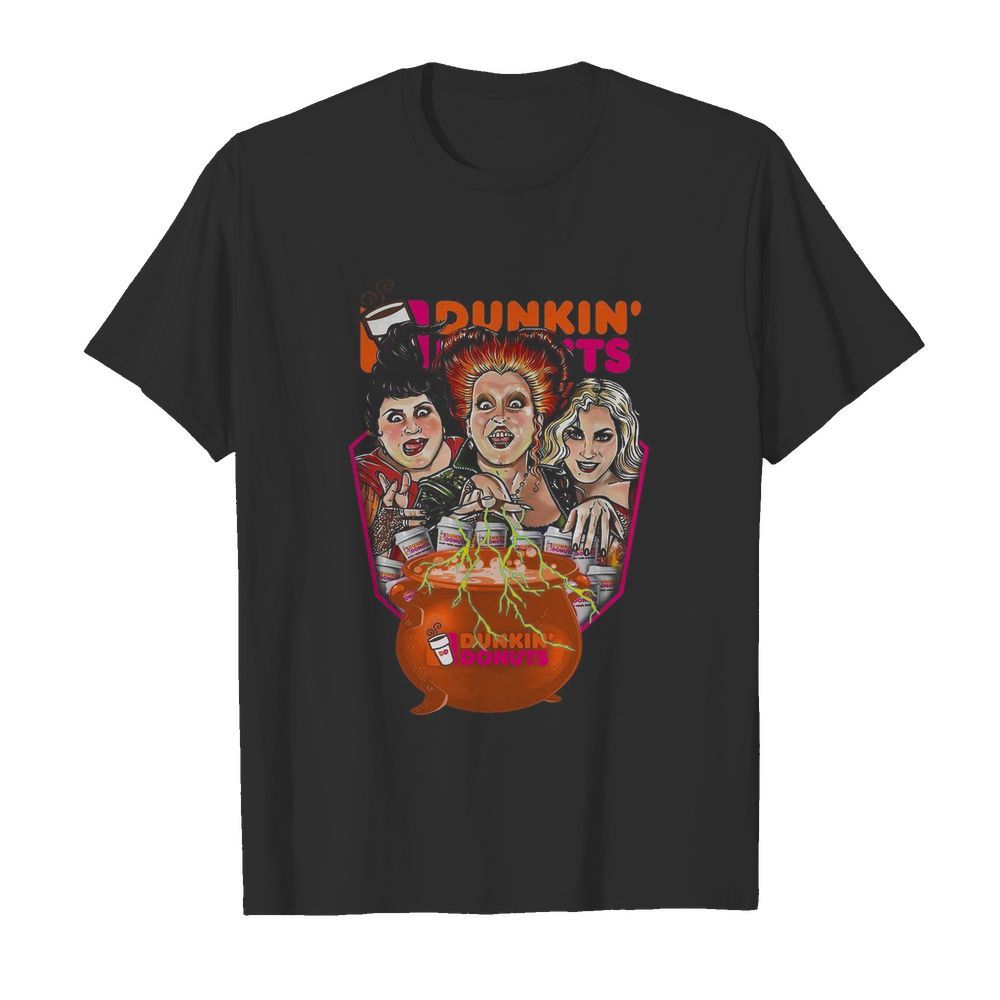 Halloween Hocus Pocus Dunkin & Donuts shirt