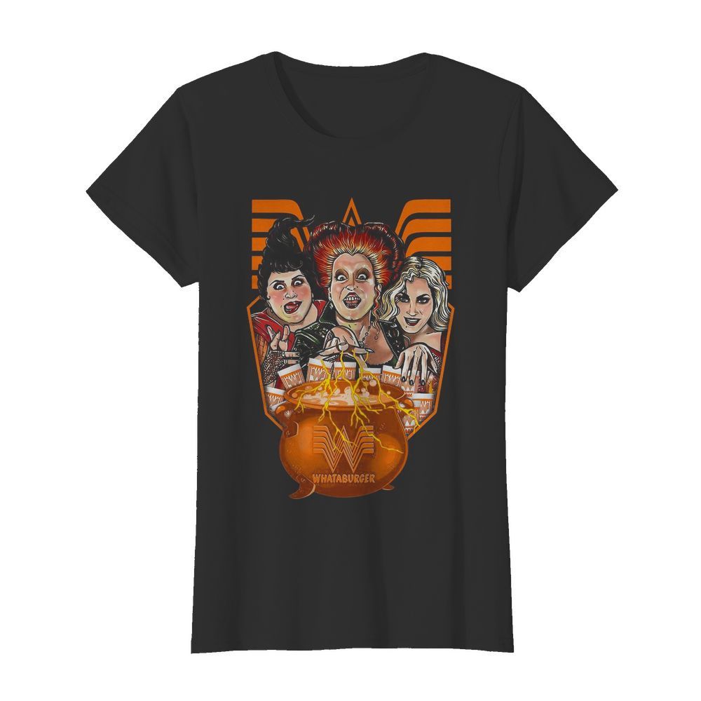 Halloween Hocus Pocus Whataburger  Classic Women's T-shirt