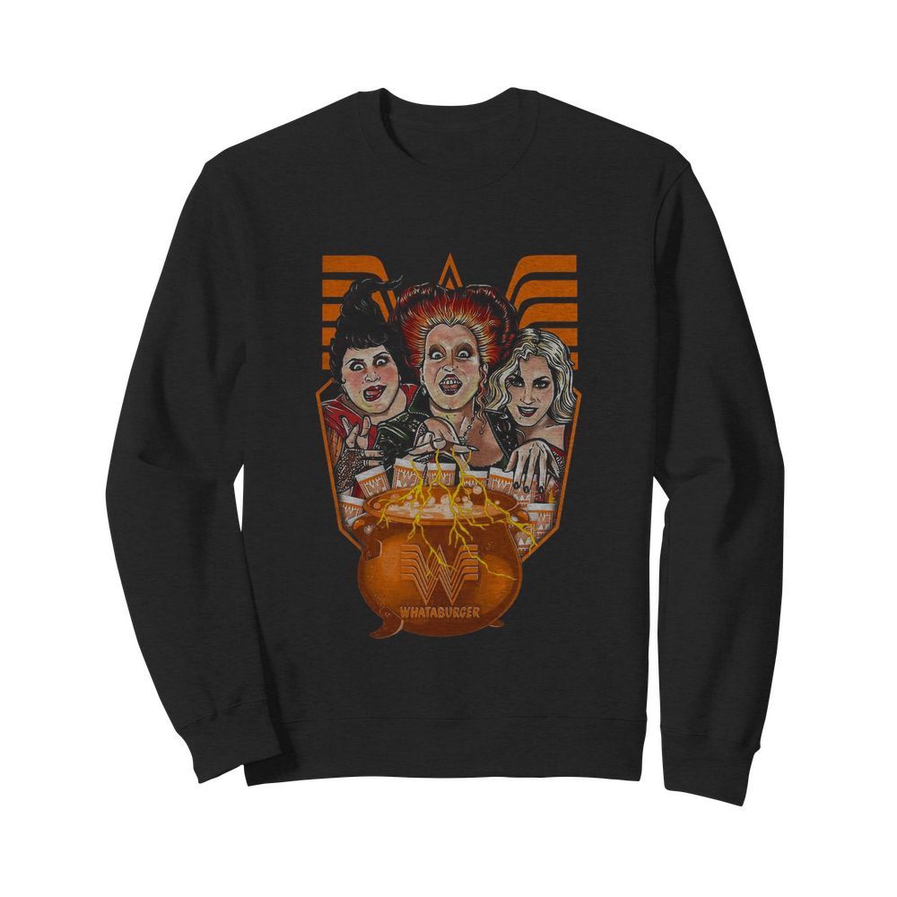 Halloween Hocus Pocus Whataburger  Unisex Sweatshirt