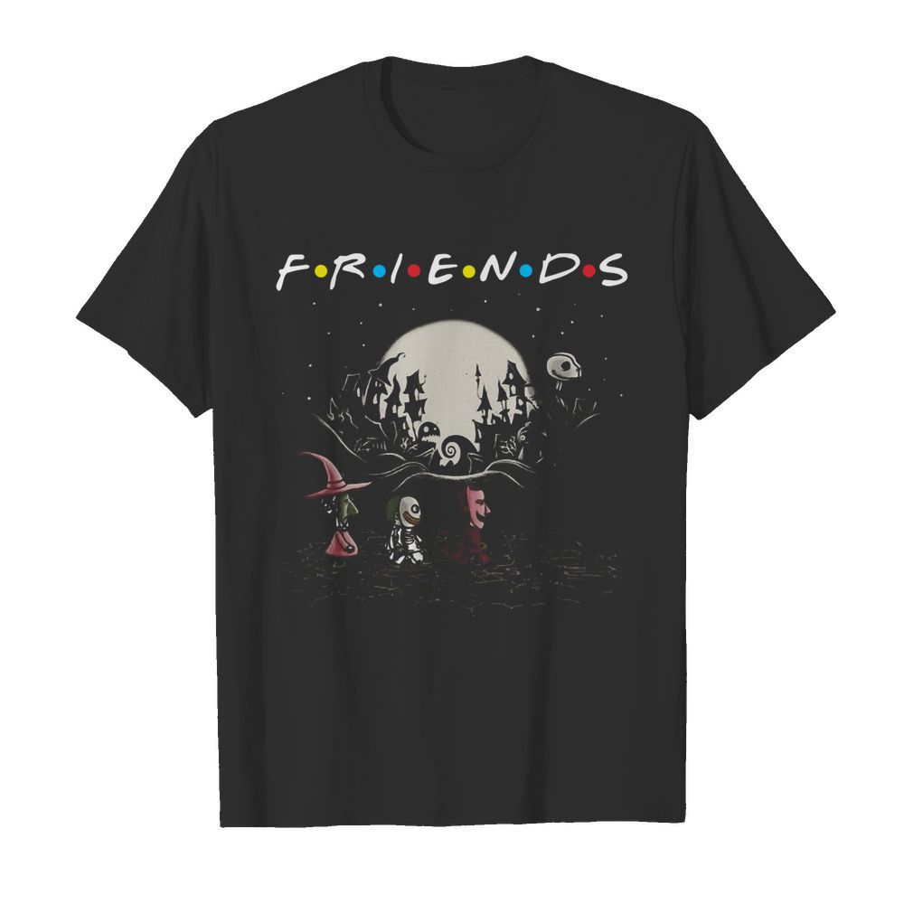 Halloween Jack Skellington And Friends Crossing Road shirt