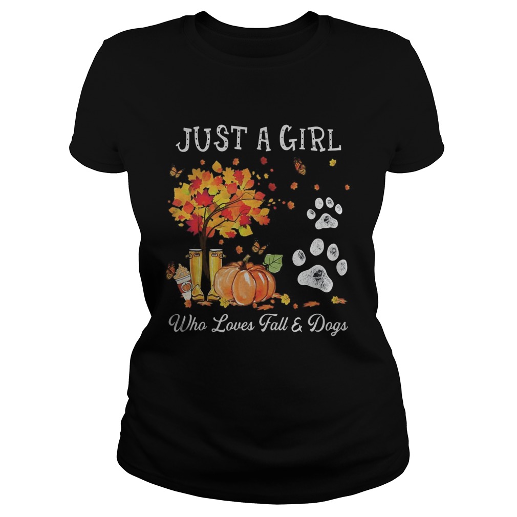 Halloween Just a girl who loves fall and dogs  Classic Ladies