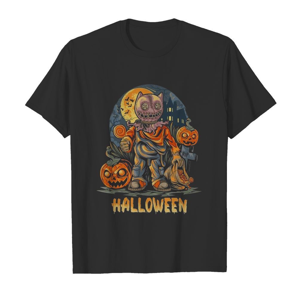 Halloween Night And Pumpkins Artwork Premium shirt