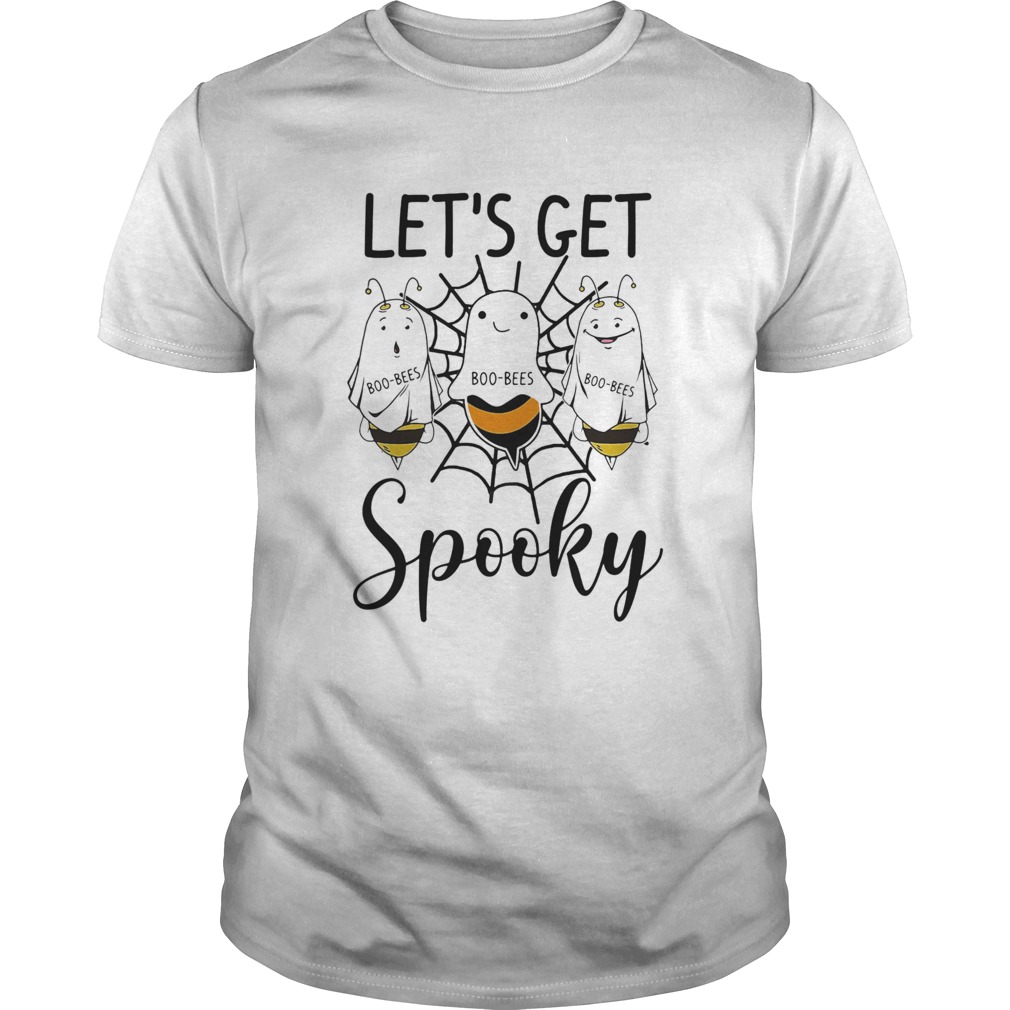 Halloween boo bees lets get spooky shirt