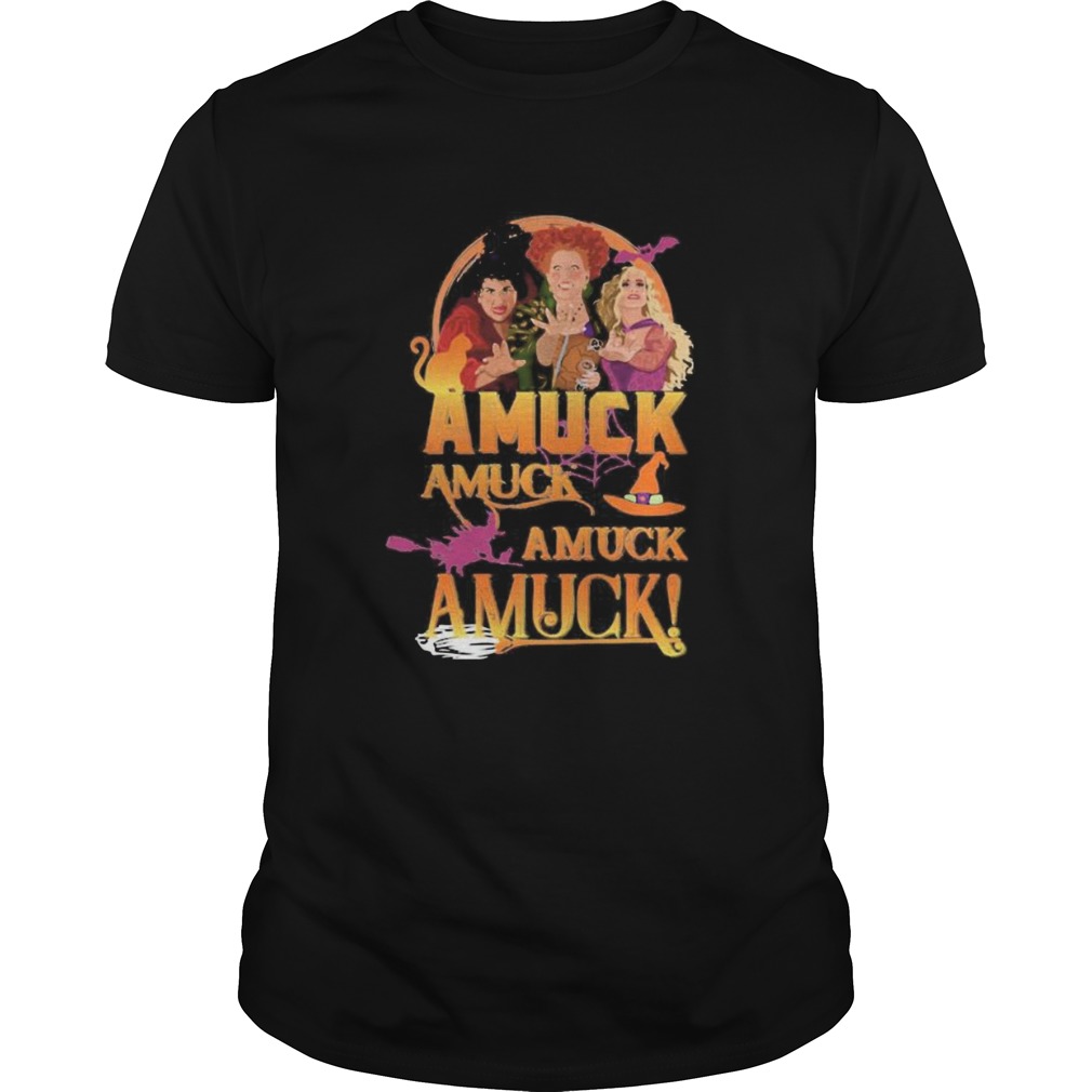 Halloween hocus pocus amuck shirt